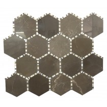 Waltz Mosaic Vinalisa Brown Hex